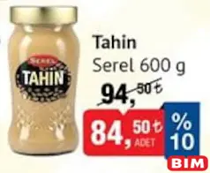SEREL TAHİN 600 G SEREL TAHİN 600 G